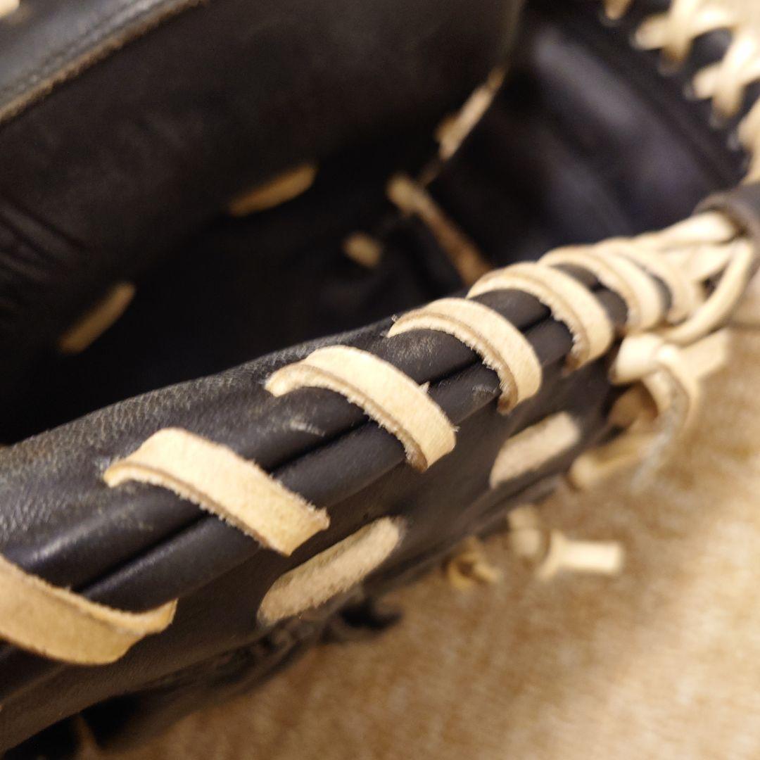 TANZAWA 硬式野球グローブ 黒 Deluxe Hero