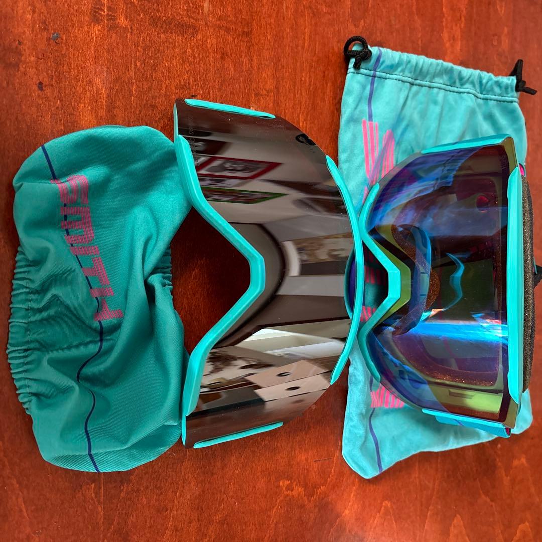 SMITH アクアブルー ゴーグル