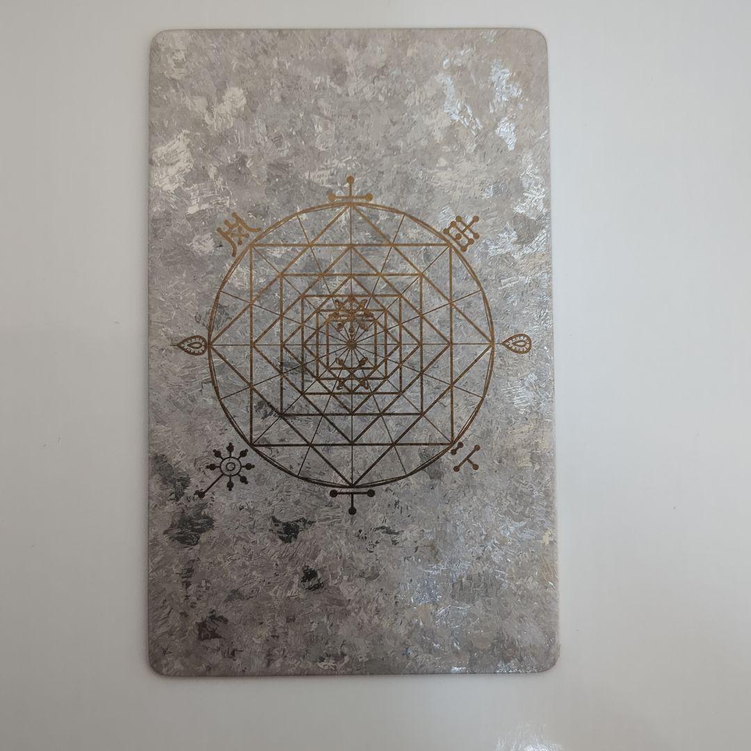 【neten】チタン十種神寶結界護符　カード　ロゴストロン