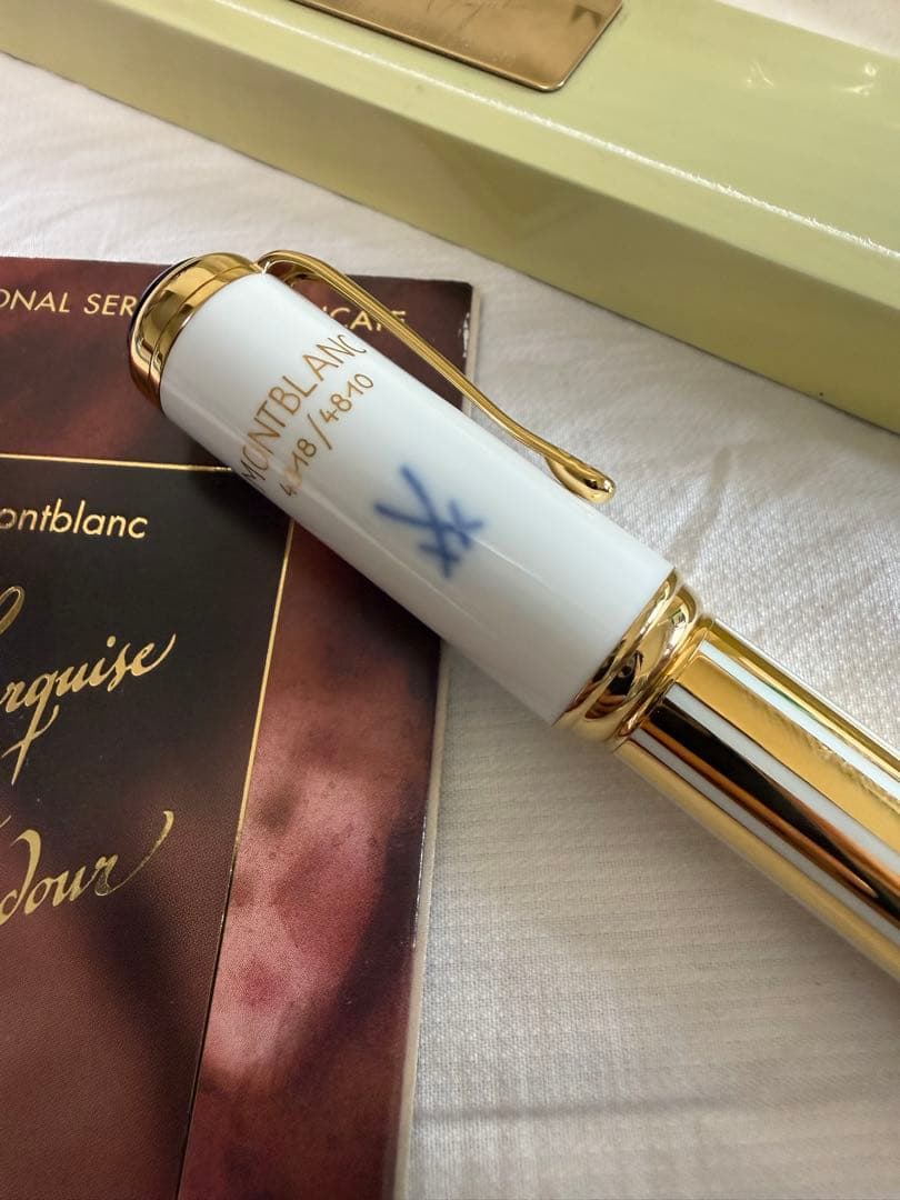 モンブラン万年筆特別限定品、ポンバドゥール侯爵夫人4810