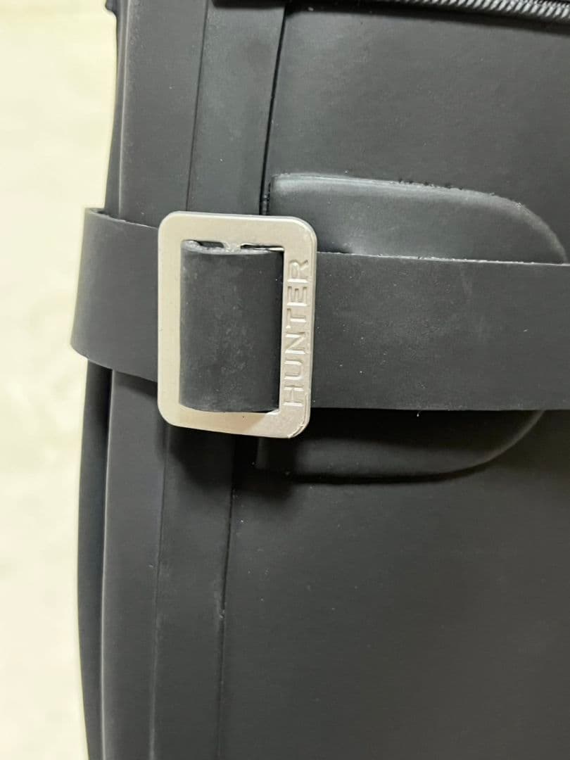 【美品✨】ハンターレインブーツ　25cm ブラック