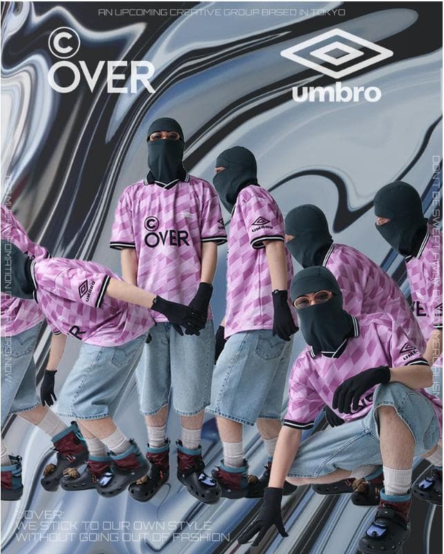 UMBRO × (C)OVER FOOT BALL SHIRT アンブロ コラボ