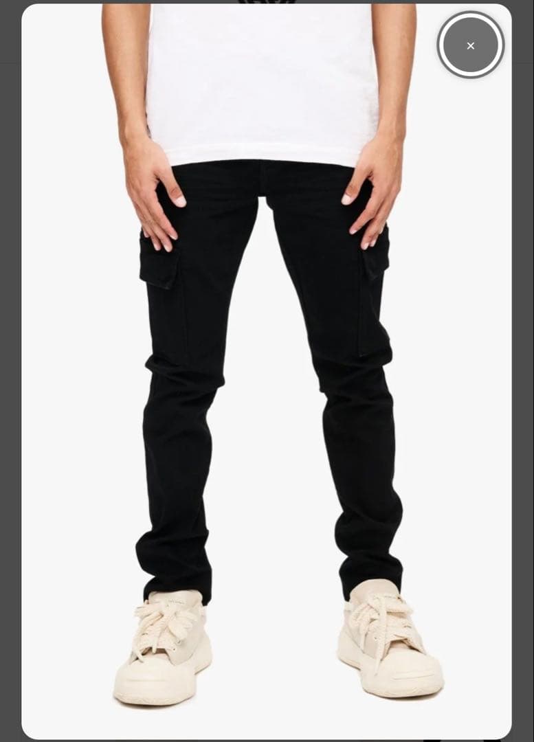 VALABASAS バラバサス ブラック　スキニー　30