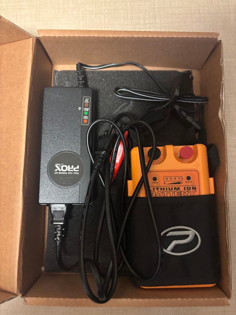 PROX リチウムイオンバッテリーセット