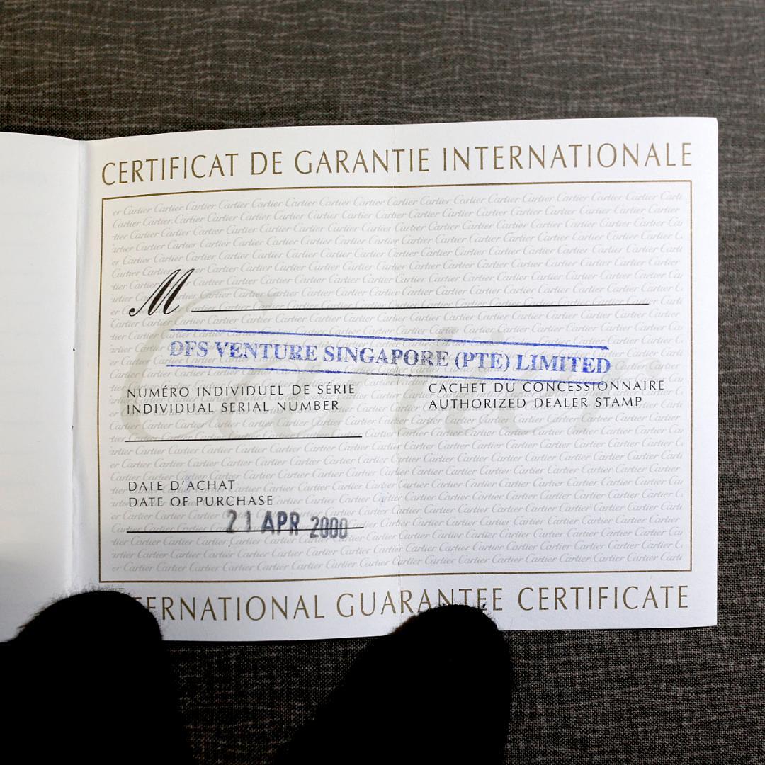 【美品 送料込み】カルティエ 万年筆 ディアボロ ミニ