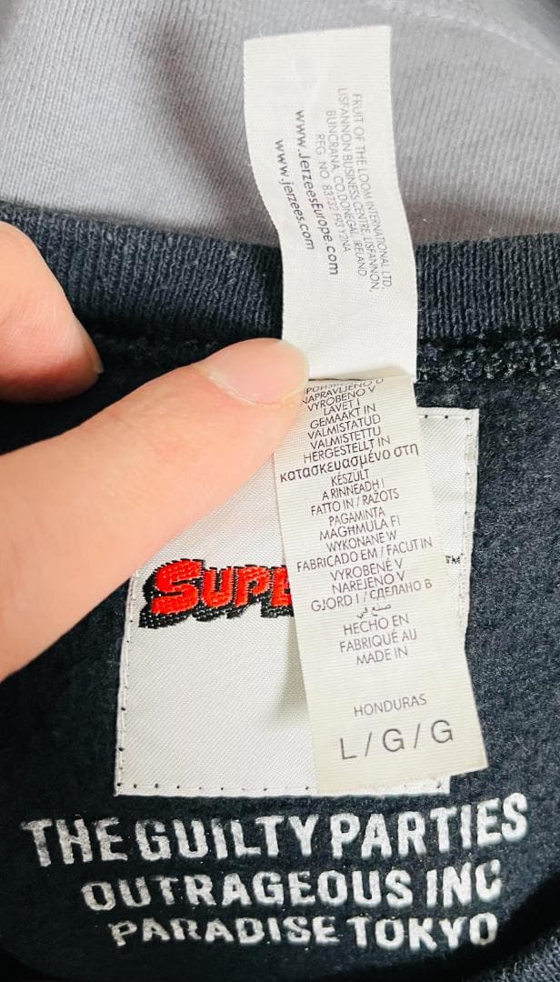 WACKO MARIA SUPERBAD クルーネックスウェット L