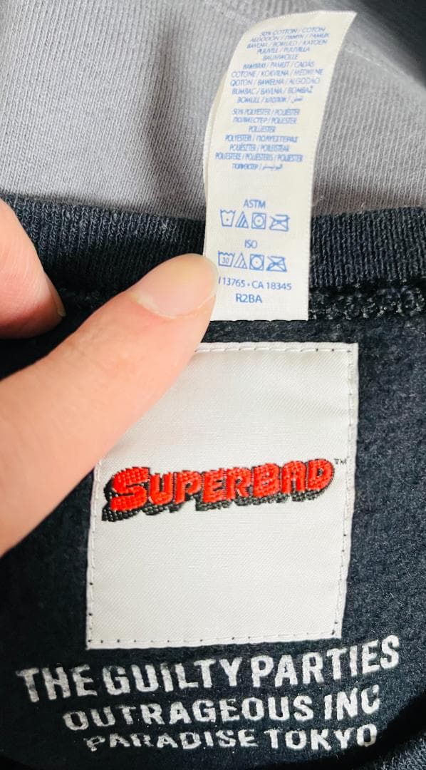 WACKO MARIA SUPERBAD クルーネックスウェット L