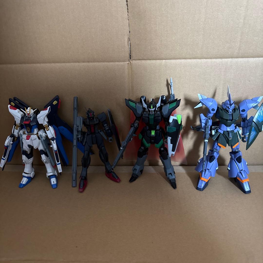 RG HG ガンプラ セット組立済み　SEED系13種
