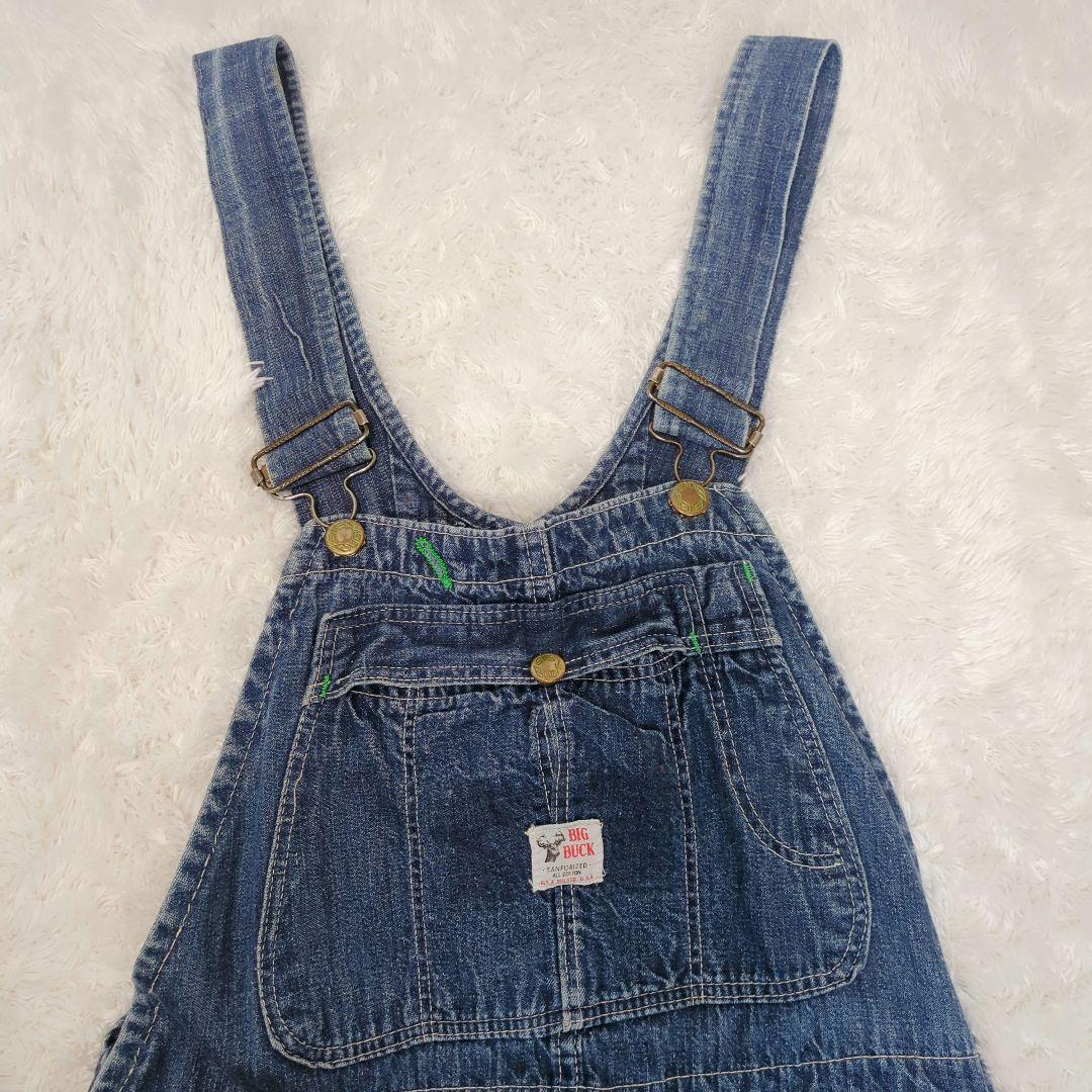 50s-60s BIG BUCK　オーバーオール　デニム　オールインワン
