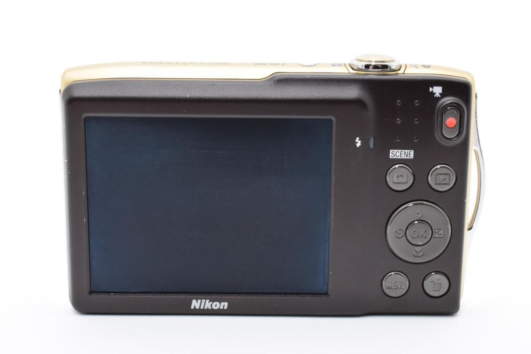 【美品】Nikon COOLPIX S3300 ゴールド　動作確認済