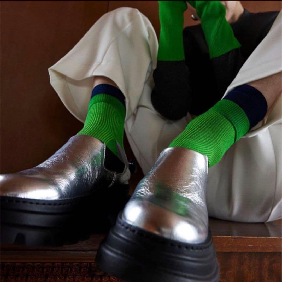 靴 OMMO VOLUME HEAD SABOT BOOTS