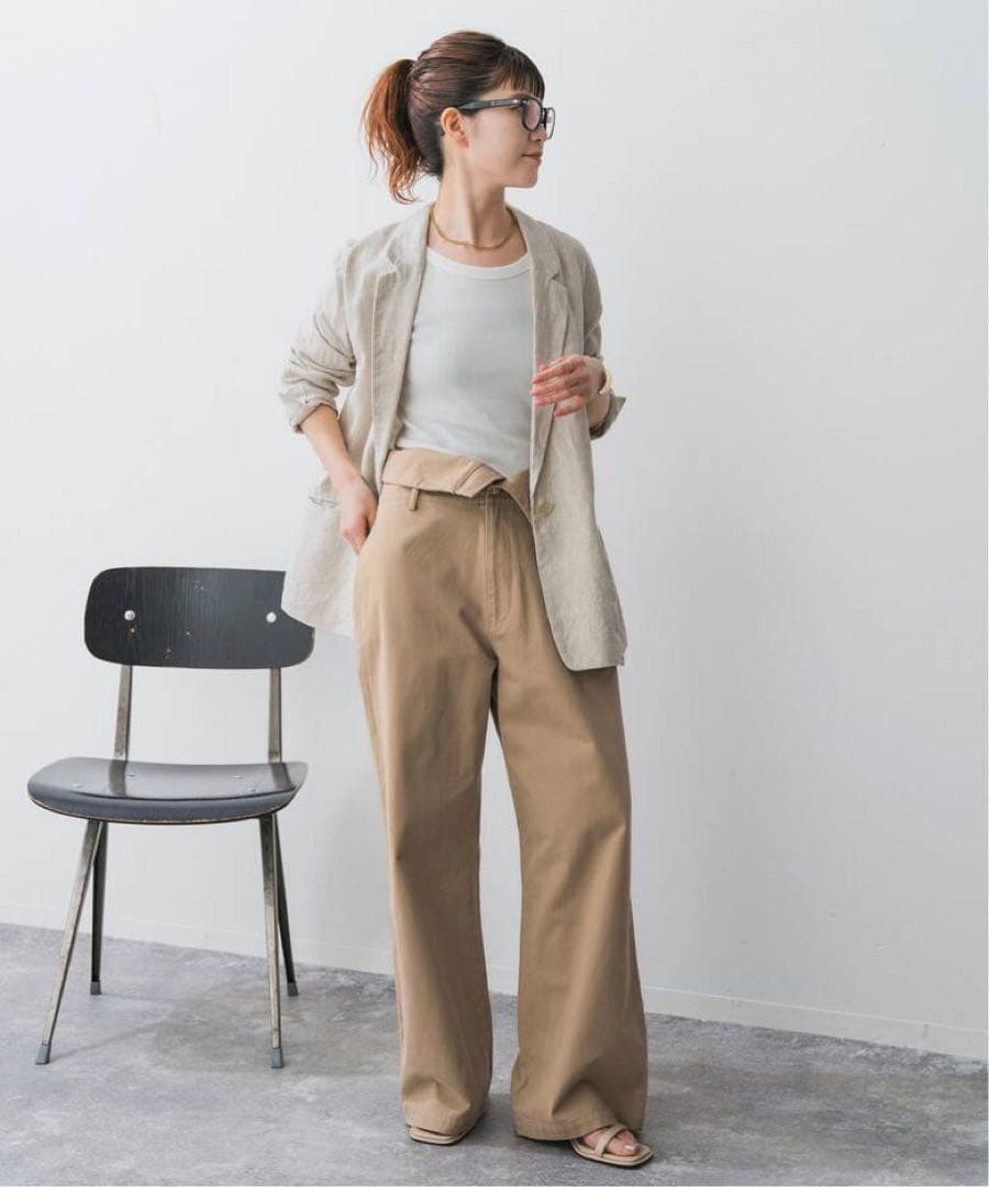 【新品タグなし】Spick & Span 2WAYハイウエストパンツ