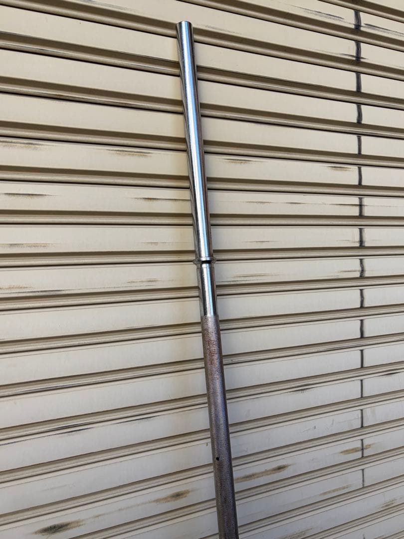【送料込】バーベルシャフト　全長200cm　直径28mm 管理番号8
