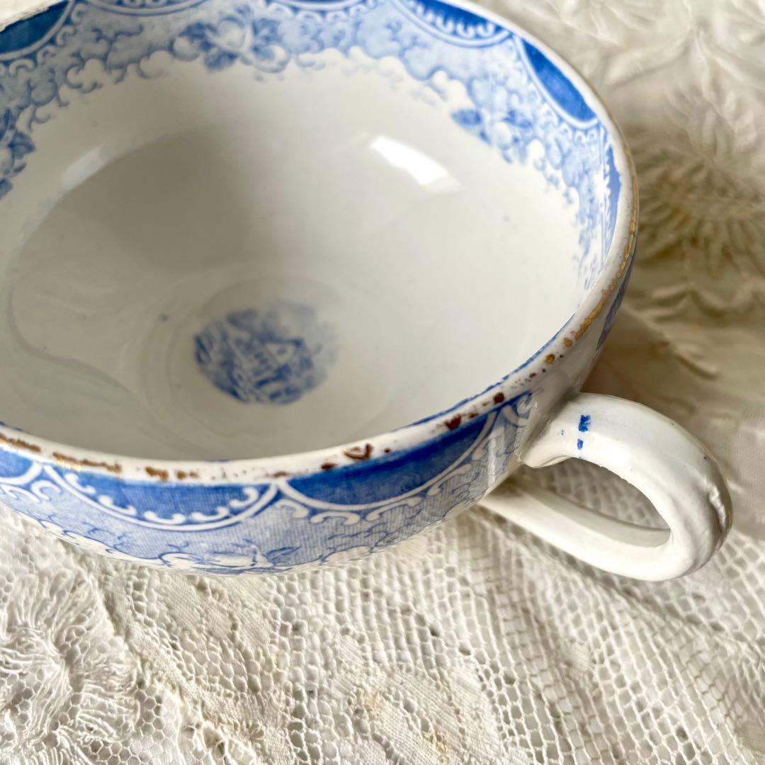 サルグミンヌ　カップ&ソーサー　鳥　バラ　ローズ　C&S フランスアンティーク