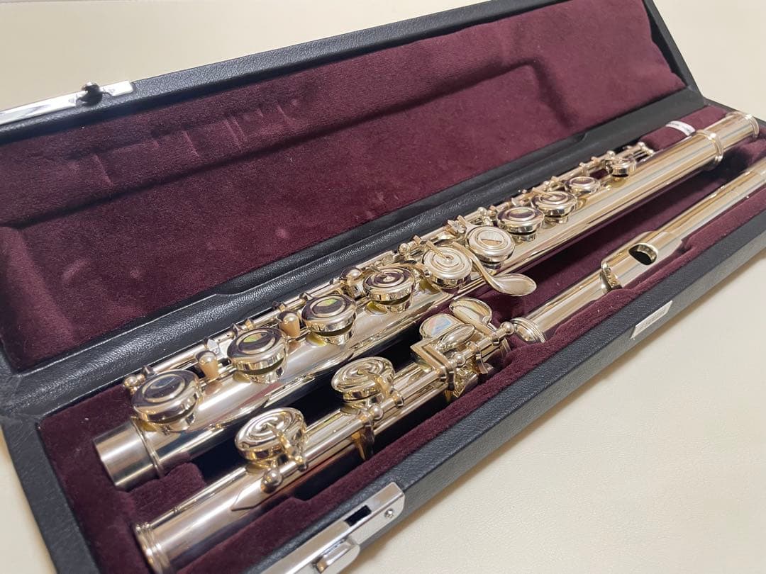 ★ほぼ未使用品★ フルート ヤマハ YFL312 頭部管銀製 ケース付き