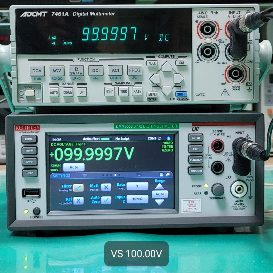 ADCMT 7461A 6.5桁 DIGITAL MULTIMETER