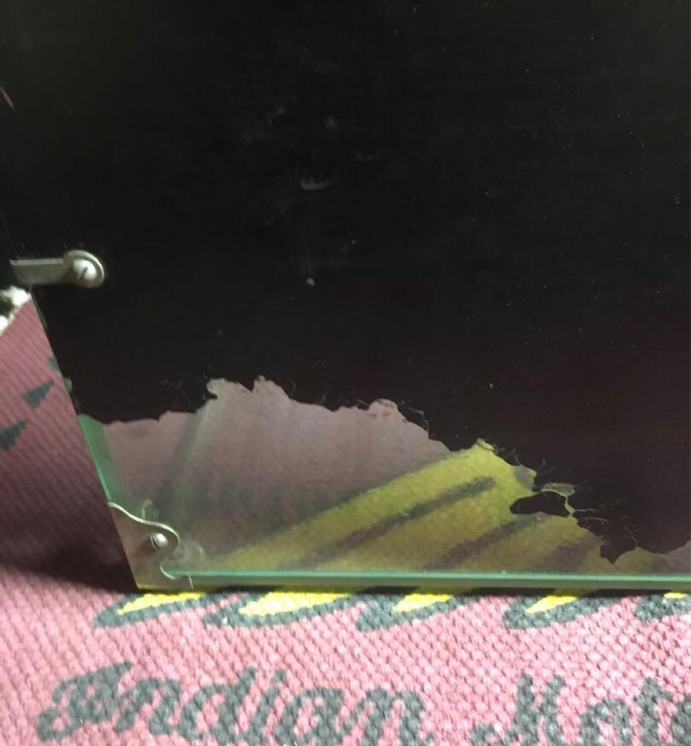 ★森下仁丹★ハブラシ★鏡★デザインガラス★ボックス★小物入れ★