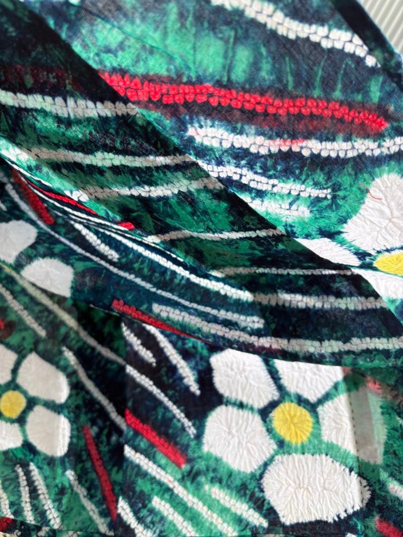 有松絞り浴衣　ヨーキー様