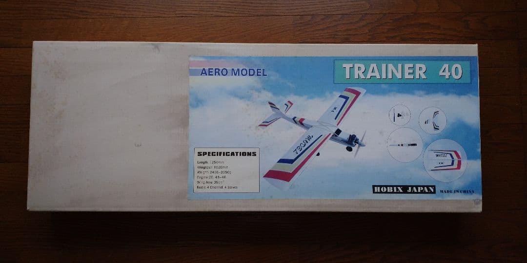 TRAINER 40 エアロモデル ラジコン飛行機キット
