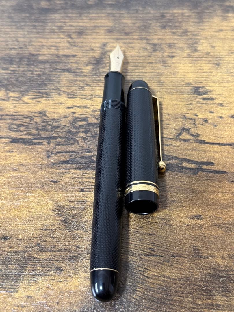 新品未使用　1988年製　カスタム　網目　大型10号ニブ　パイロット　万年筆　M