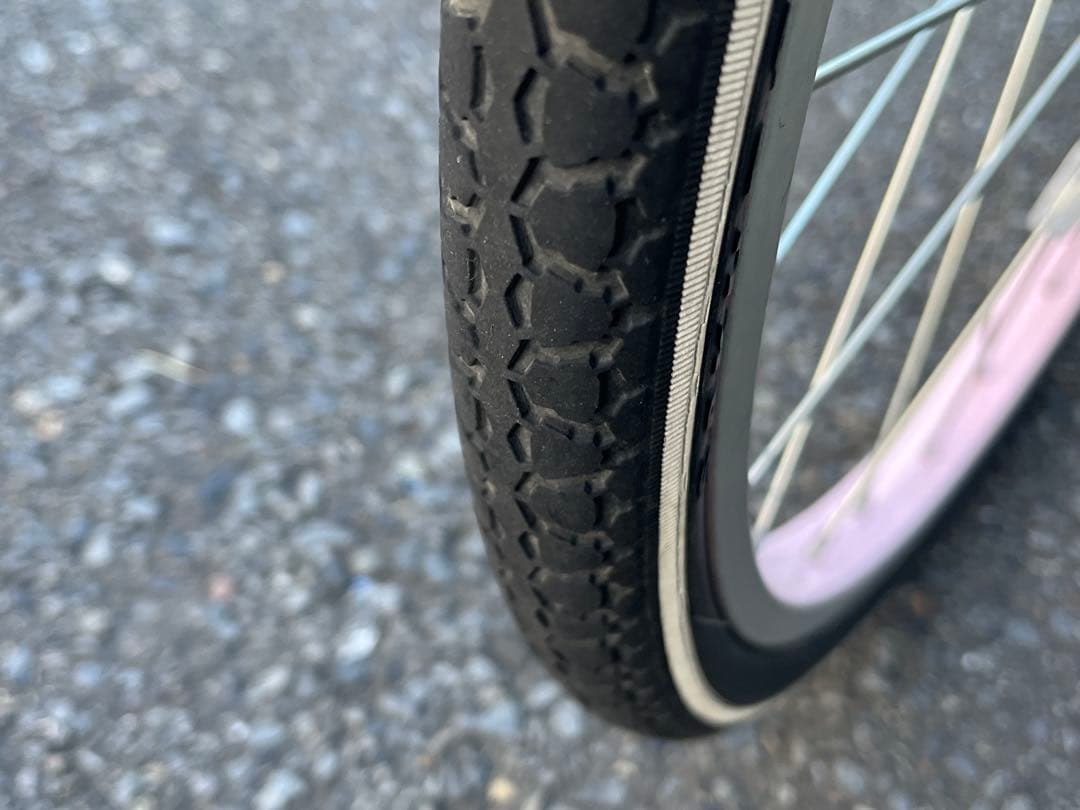 T*u様 中古女の子自転車LEDオートライトGIRL’s LABO 22インチ※