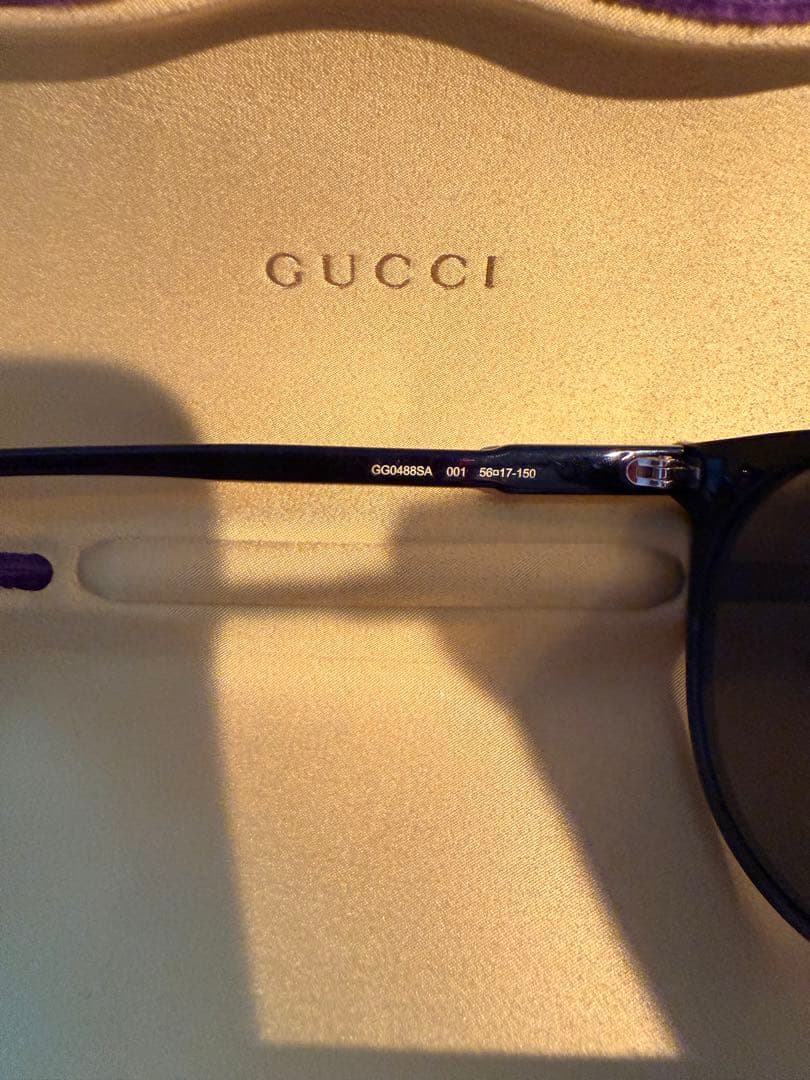 GUCCI GG006458SAA サングラス ブラック