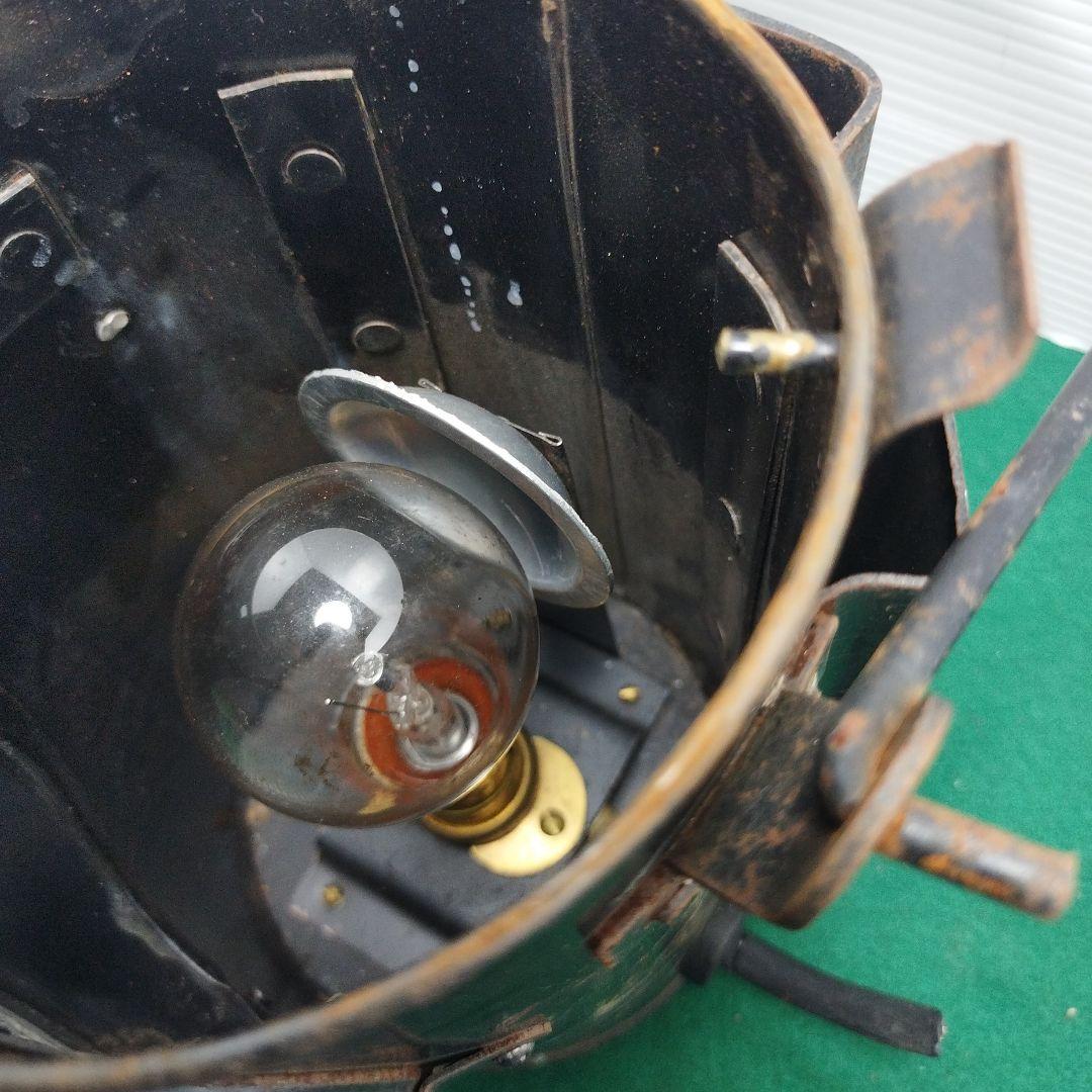 機関車のランプ 電球式　白光舎