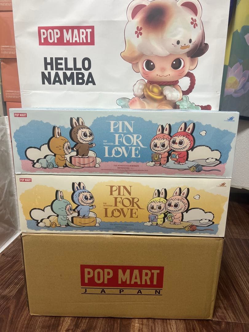 ラブブ LABUBU PIN FOR LOVE イニシャルアルファベット セット