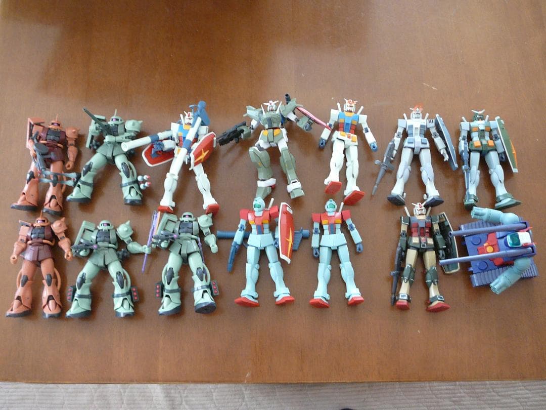 画像４付　ROBOT魂 ガンダムver. A.N.I.M.E.他　１５個セット