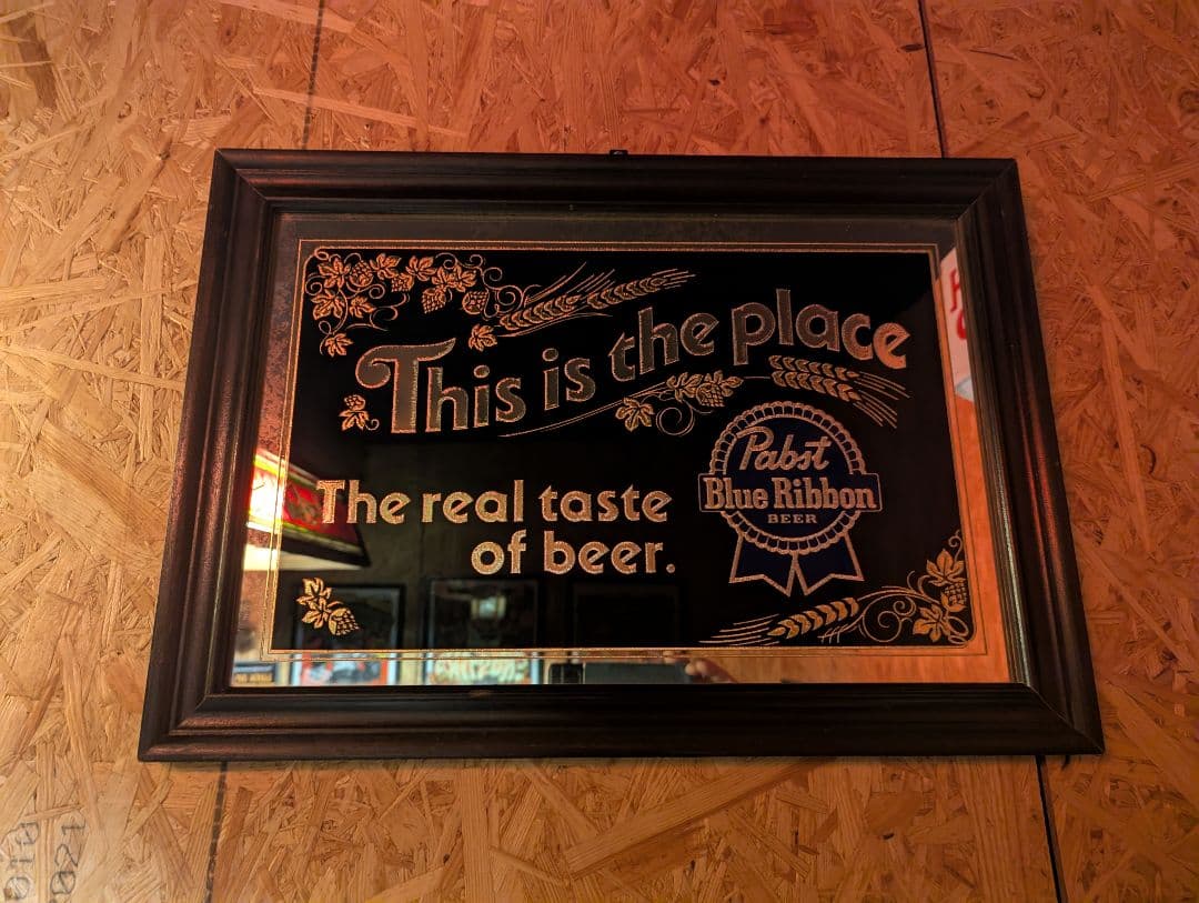 Pabst Blue Ribbon　パブミラー