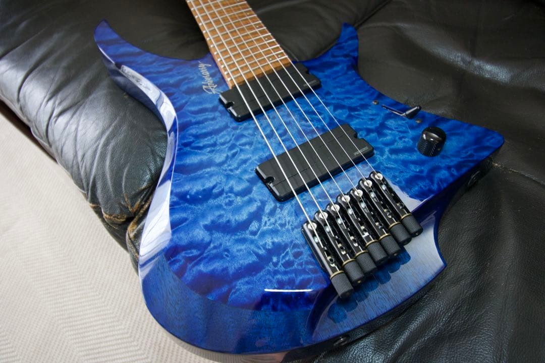 Adversary guitars Keto 7st ヘッドレス【ケース付属】