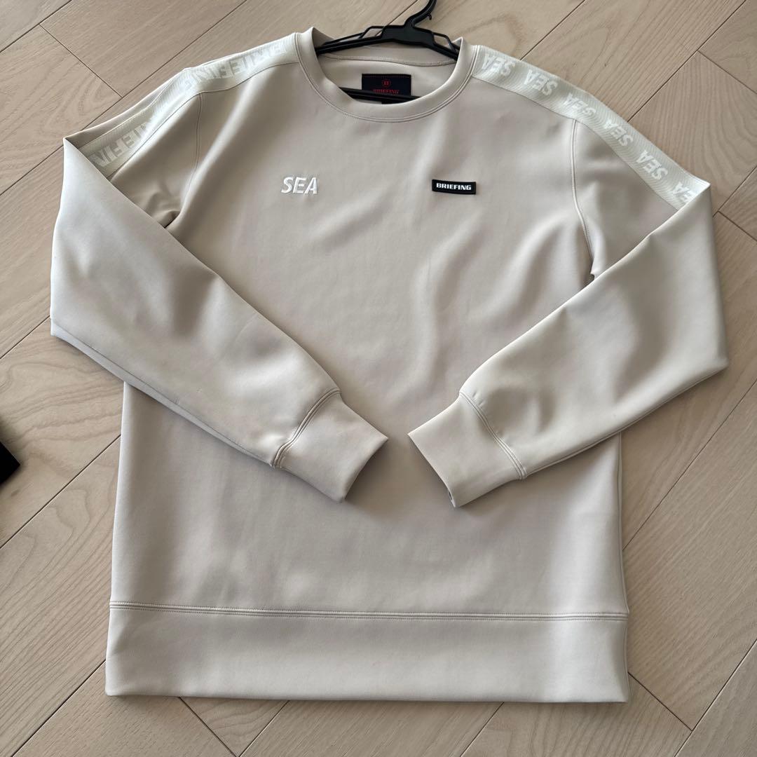 BRIEFING ブリーフィング WIND AND SEA スエット　Ｍサイズ
