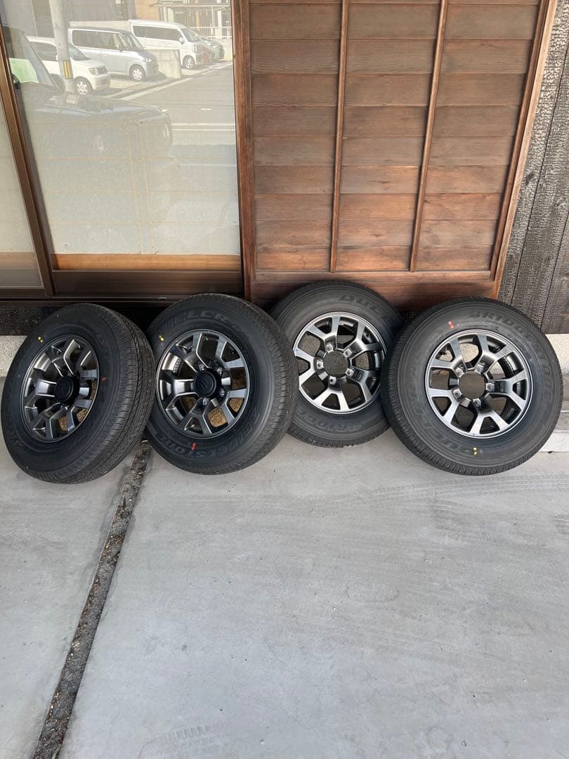 新車外し　ジムニーノマド　タイヤホイール