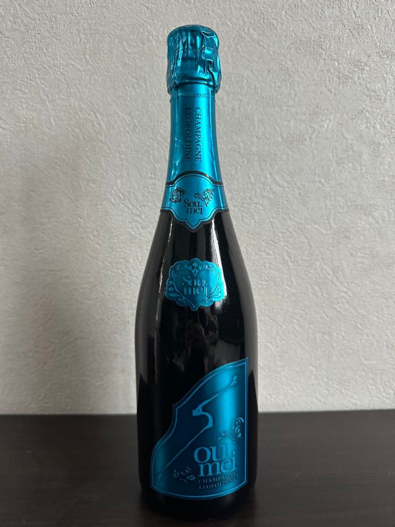 未開栓 soumei ソウメイ ブルー シャンパン 750ml