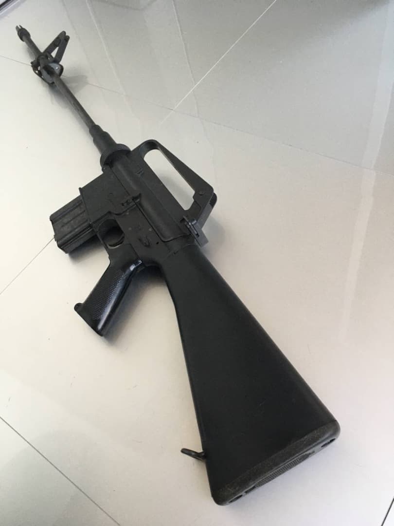 1979年 コクサイ M16 A1 ベトナム フルメタル 平玉火薬式 未発火