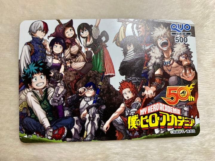 僕のヒーローアカデミア ヒロアカ ポーチ Tシャツ QUOカード セット