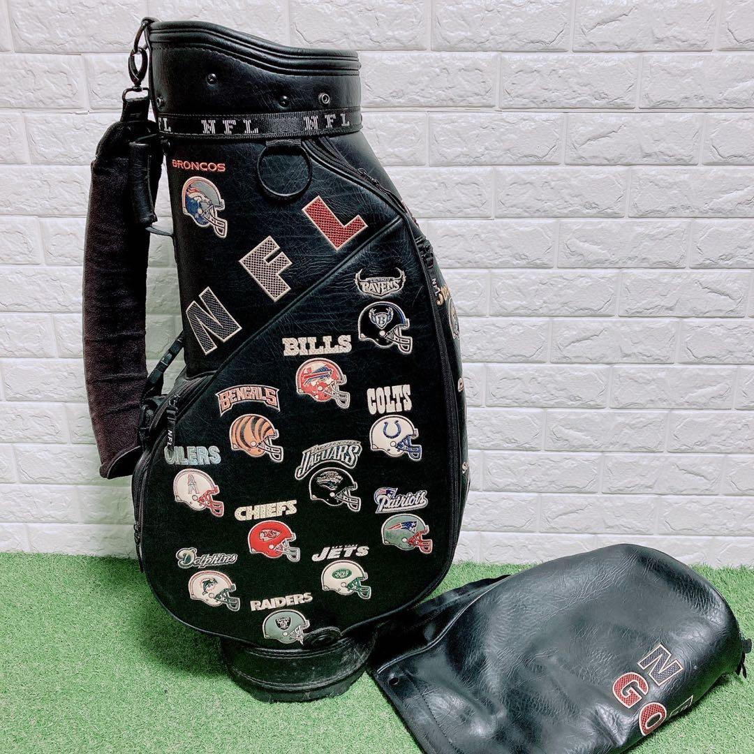 ゴルフ キャディバッグ NFL GOLF エヌエフエル 希少
