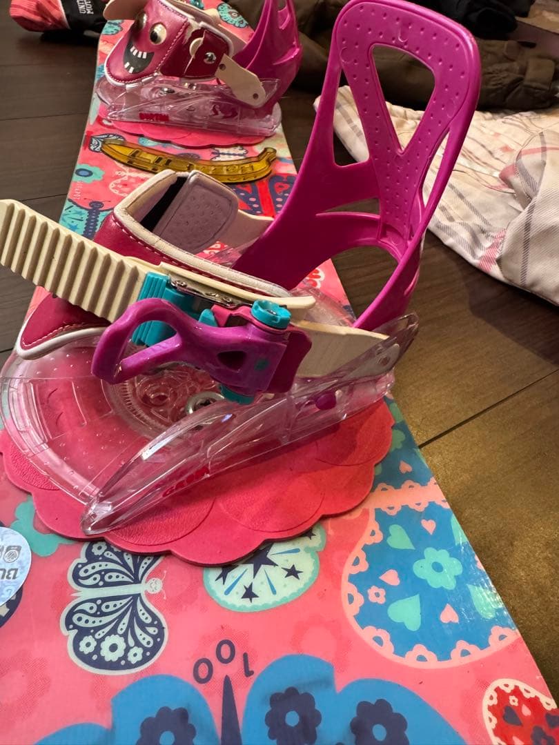 BURTON　キッズスノーボードセット　100cm　バートン　バイン　ウェア上下