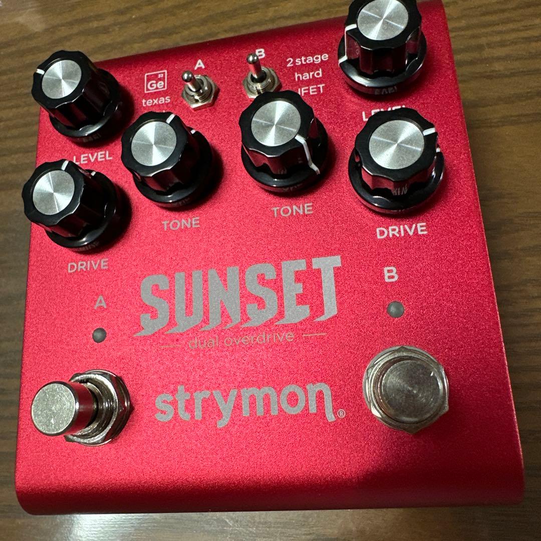 ギター strymon sunset dual overdrive
