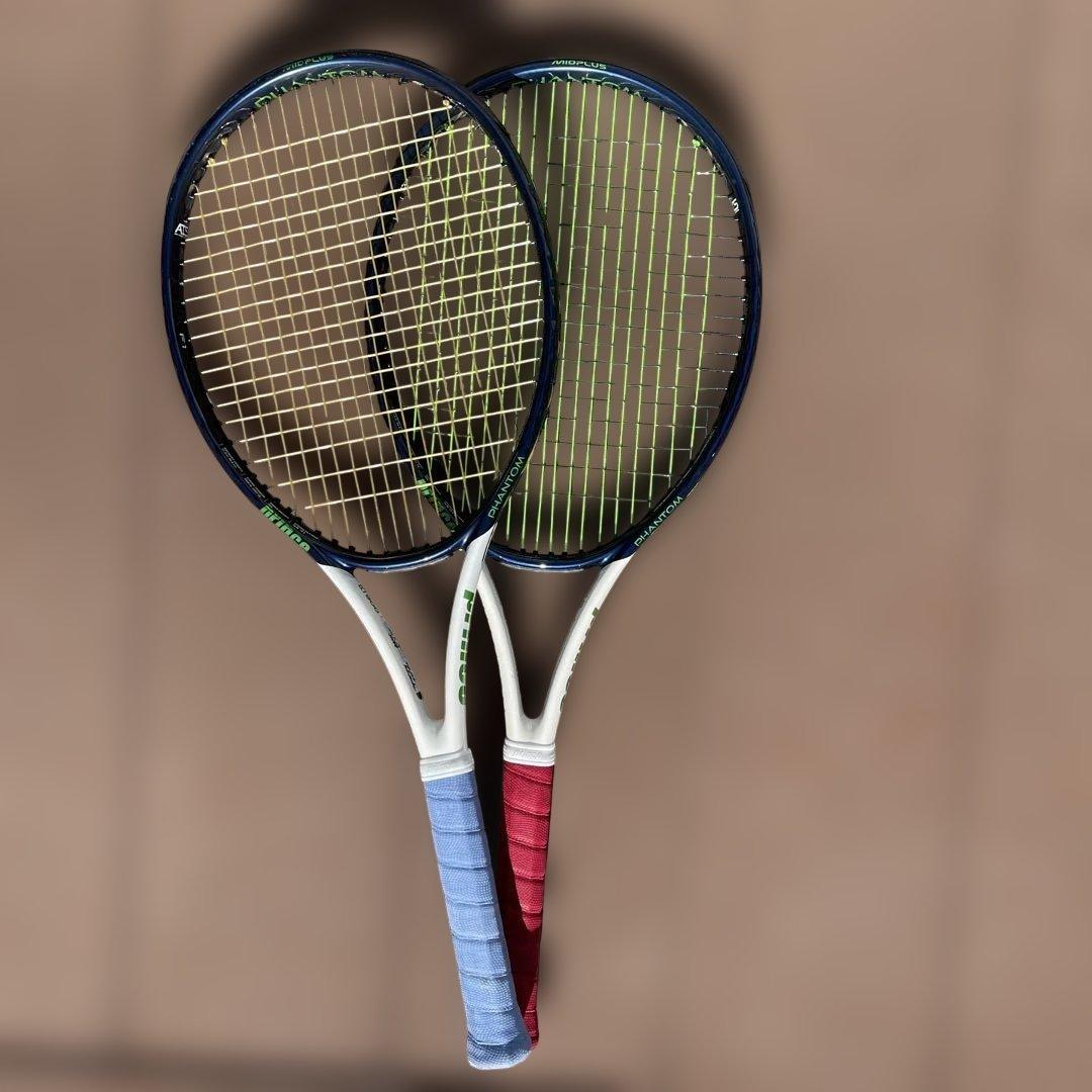 テニスラケット(2本)、プリンスPHANTOM 98