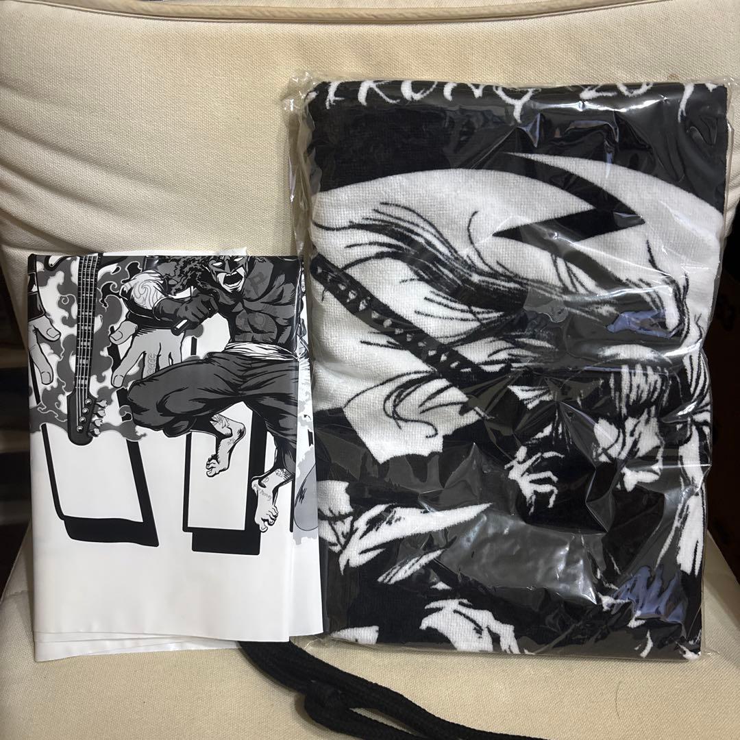 新品未使用　RIZE ライズ　タオル　2017 ライブグッズ　バスタオル　武道館