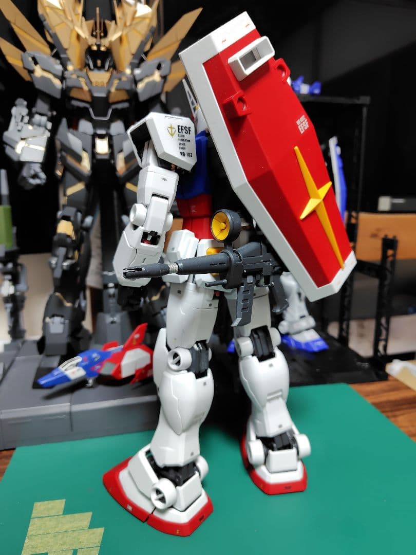PG 1/60 ガンダム 素組完成品