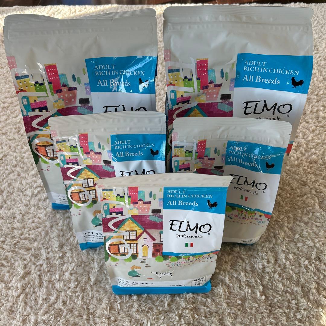 ELMO リッチチキン ドッグフード 計8.4kg