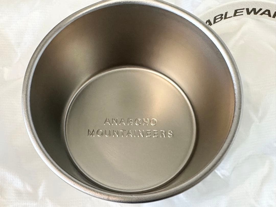 Mountain Research Anarcho Cup 1/2Pt. チタン