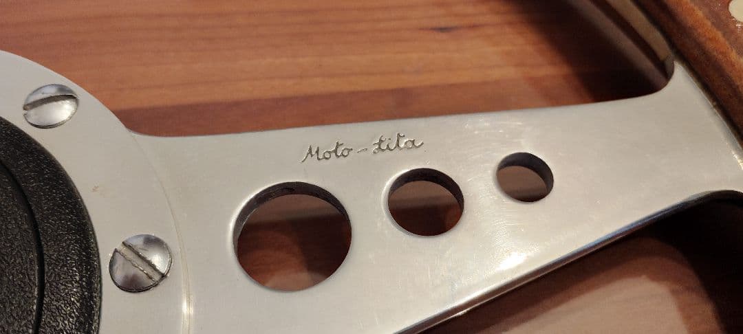 モトリタ ウッドステアリング 13インチ Moto-rita Peugeot