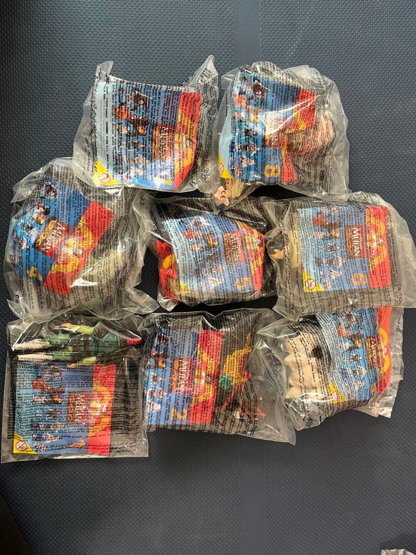 マクドナルド ハッピーセットのおもちゃ ディズニー レトロ 1990年代