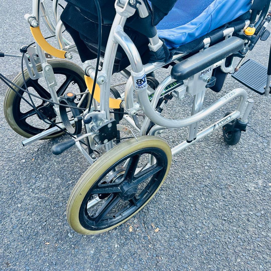 MIKI ネクストローラー　車椅子　リクライニング　NR3-SP 介助用