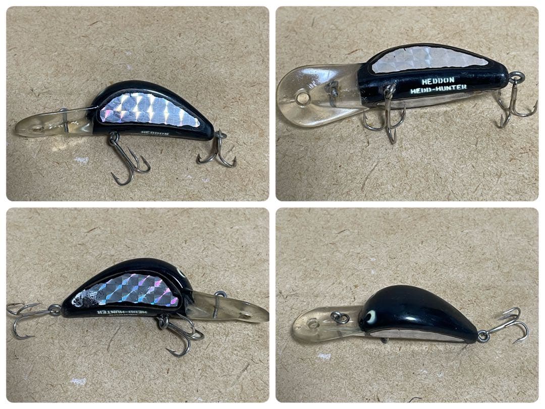 キ*グ様 へドンルアー10個まとめ売り　引退品　バス釣り　レトロルアー　釣具