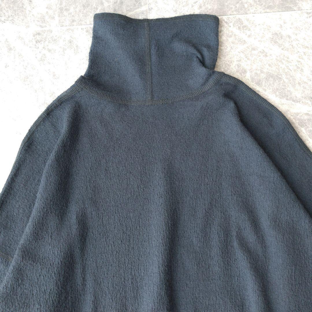 068 b-hana様 ヨーガンレール ウール タートルネック ニットワンピース