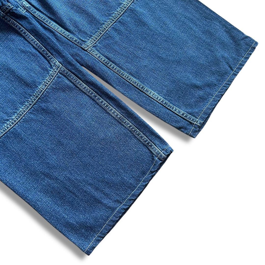 90s Anchor Blue アンカーブルー 極太 デニム ダブルニー W36